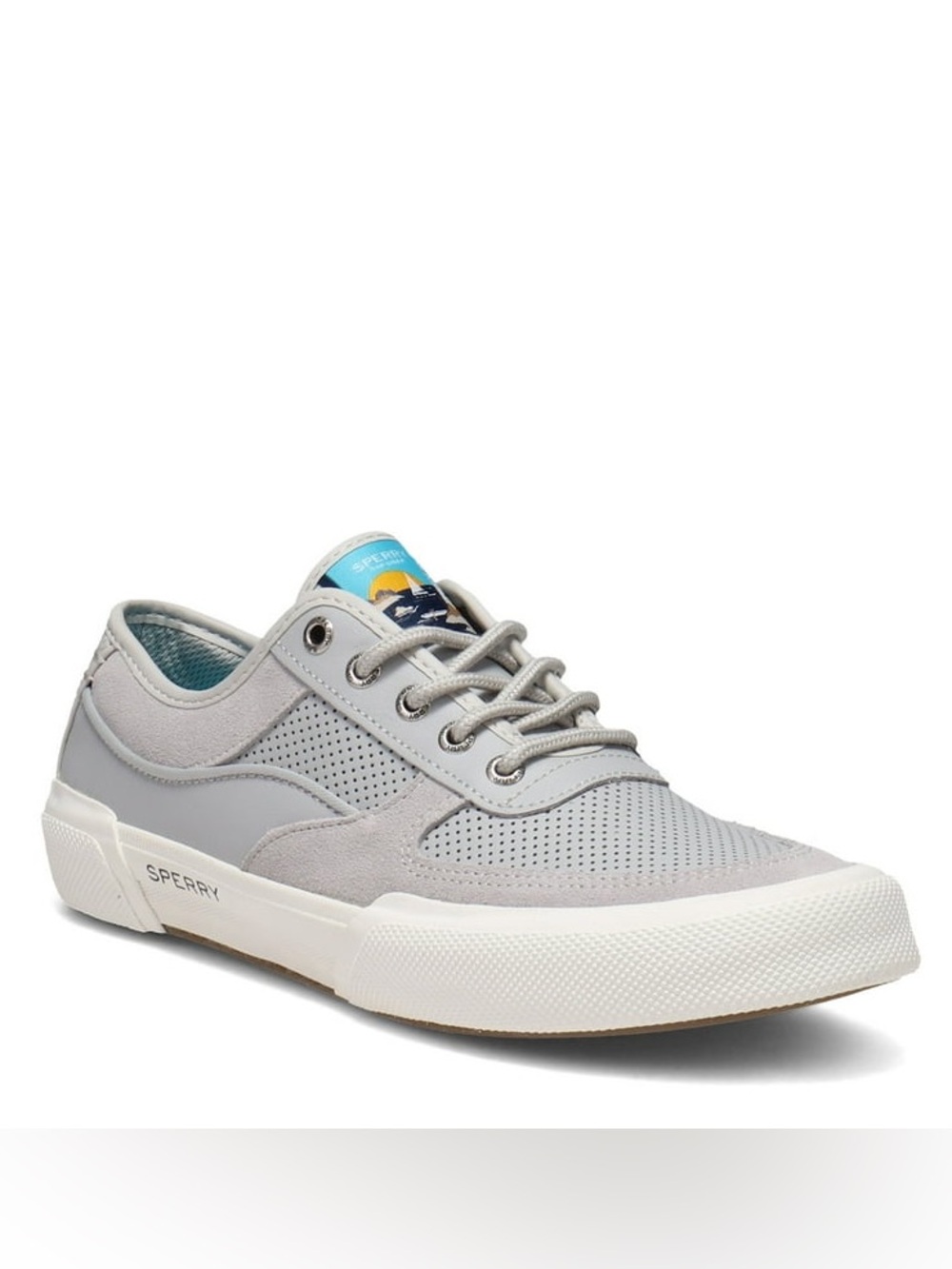 Sperry Soletide Sneakers Grey Size 10 Men’s Lightweight Cushioned Nautical